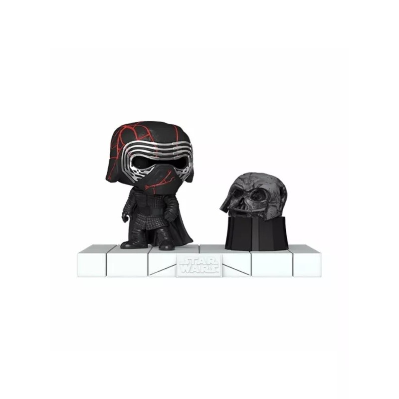 FUNKO POP! STAR WARS (KYLO REN WITH DARTH VADER'S HELMET POP! DELUXE) 739