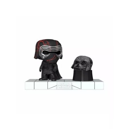 FUNKO POP! STAR WARS (KYLO REN WITH DARTH VADER'S HELMET POP! DELUXE) 739