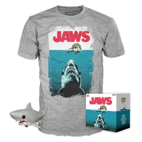 CAMISETA (TALLA M) + FUNKO POP! TIBURÓN