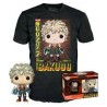 CAMISETA (TALLA S) + FUNKO POP! MY HERO ACADEMIA KATSUKI BAKUGO (249)