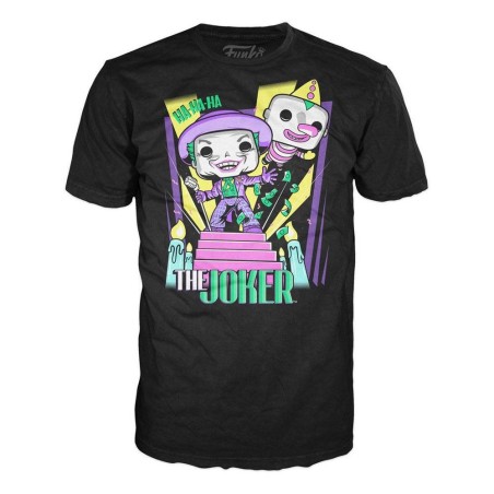 CAMISETA (TALLA XL) + FUNKO POP! DC THE JOKER