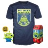 CAMISETA (TALLA S) + FUNKO POP! TOY STORY ALIEN