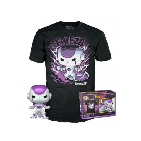 CAMISETA (TALLA L) + FUNKO POP! DRAGON BALL Z FRIEZA (861)