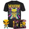 CAMISETA (TALLA S) + FUNKO POP! MARVEL WOLVERINE (802)