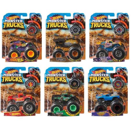 COCHE HOTWHEELS MONSTER TRUCK SURTIDO