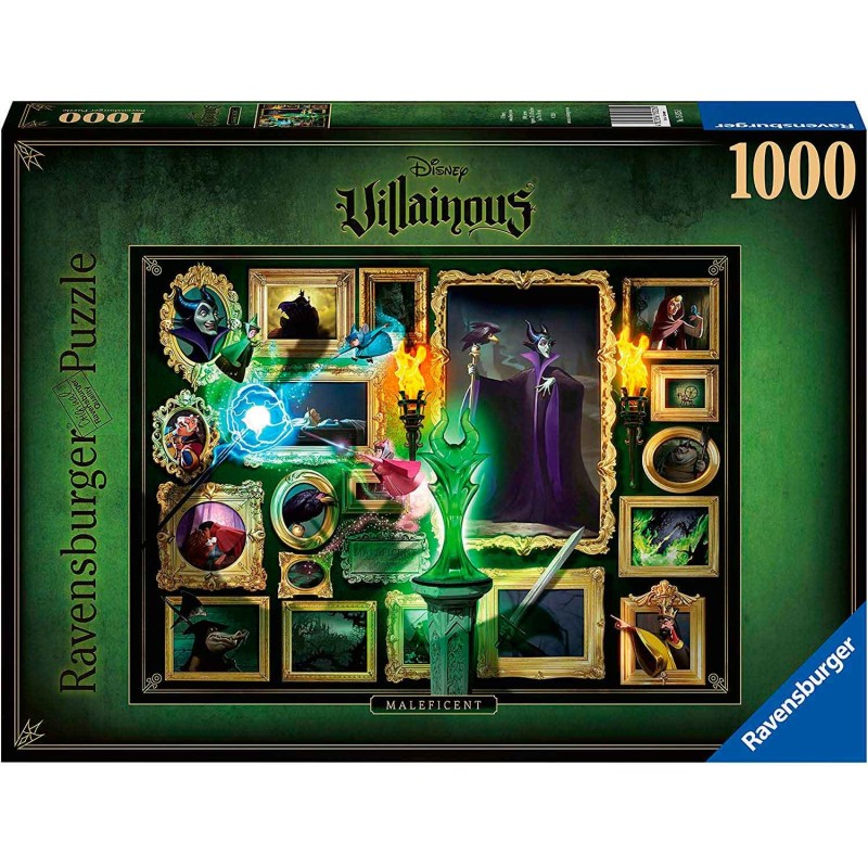 PUZZLE DISNEY VILLAINOUS MALEFICA 1000 PIEZAS