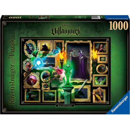 PUZZLE DISNEY VILLAINOUS MALEFICA 1000 PIEZAS
