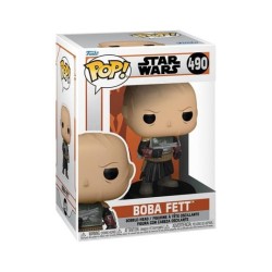 FUNKO POP! STAR WARS BOBA FETT (BOBA FETT W/O HELMET) 490