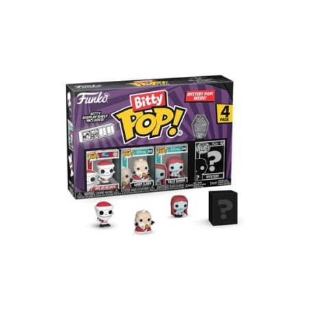 BITTY POP! PESADILLA ANTES DE NAVIDAD (4 PACK SANTA JACK)
