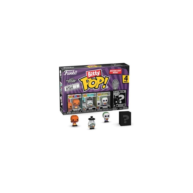 BITTY POP! PESADILLA ANTES DE NAVIDAD (4 PACK PUMPKING JACK)
