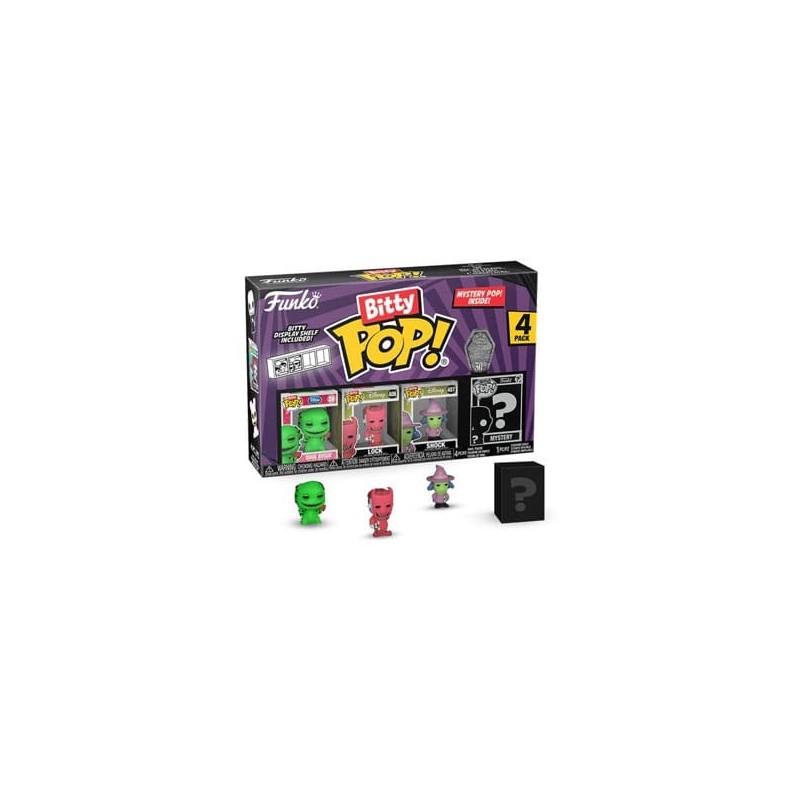 BITTY POP! PESADILLA ANTES DE NAVIDAD (4 PACK OOGIE BOOGIE)