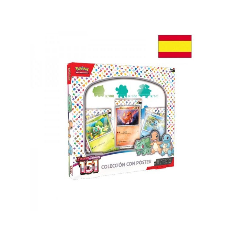 POKEMON TCG 151 COLECCON CON POSTER ESPAÑOL