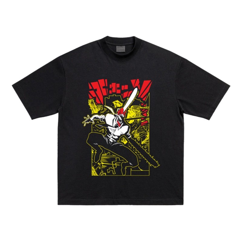 CAMISETA RED CAT CHAINSAWMAN (CHAINSAW)