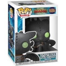 FUNKO POP! COMO ENTRENAR A TU DRAGÓN (TOOTHLESS) 686