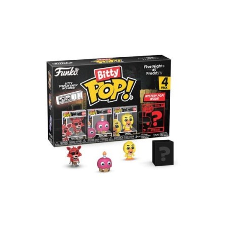 BITTY POP! FNAF FIVE NIGHT AT FREDDY'S (4 PACK FOXY)