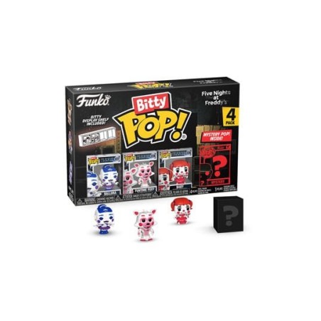 BITTY POP! FNAF FIVE NIGHT AT FREDDY'S (4 PACK FREDDY)