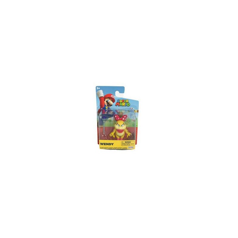 FIGURA MARIO BROS BLISTER 6CM (WENDY)