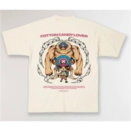 CAMISETA MADE IN JAPAN ONE PIECE (CHOPPER COTTON CANDY LOVER)