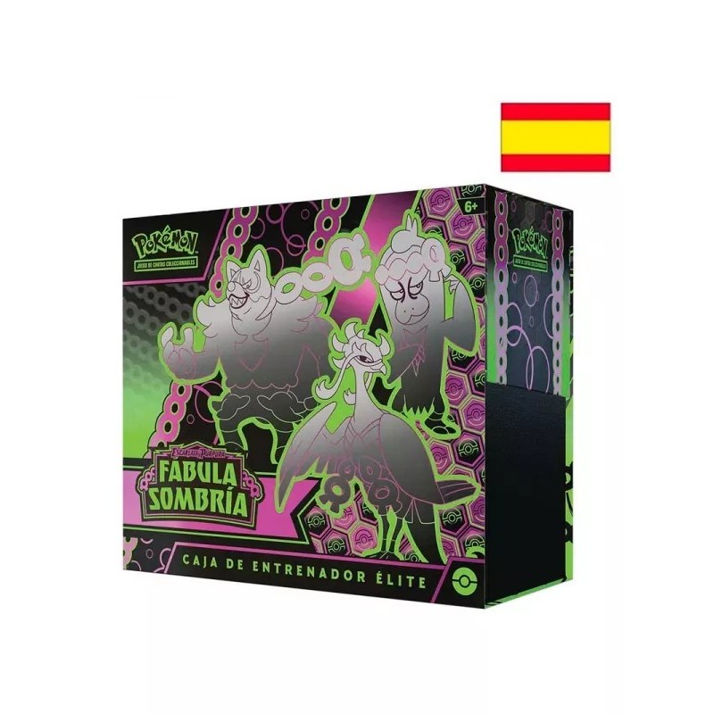 POKEMON TCG CAJA ENTRENADOR ELITE POKEMON FABULA SOMBRIA