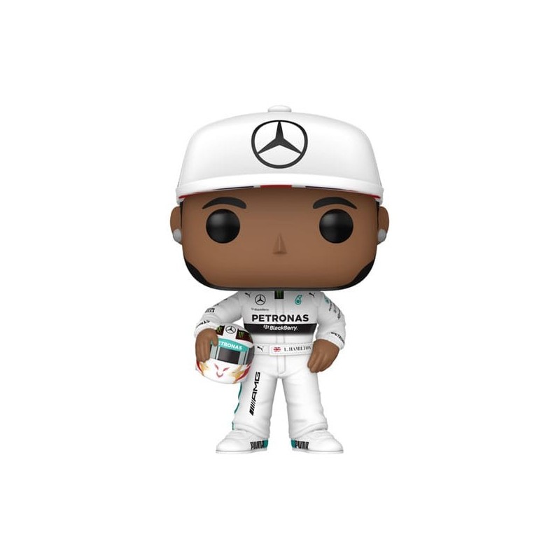 FUNKO POP! FORMULA 1 (LEWIS HAMILTON WITH HELMET WHITE) 09