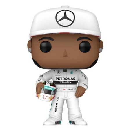 FUNKO POP! FORMULA 1 (LEWIS HAMILTON WITH HELMET WHITE) 09