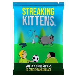 STREAKING KITTENS (AMPLIACION EXPLODDING KITTENS 15 CARTAS)