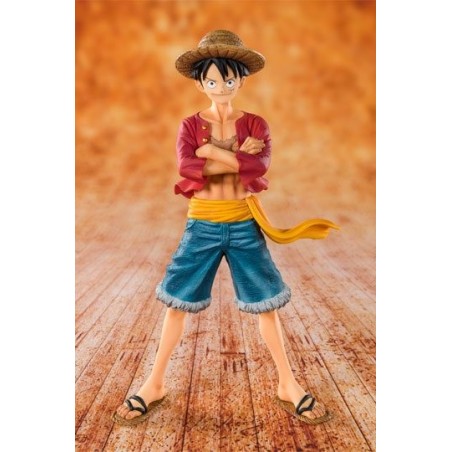FIGURA FIGUARTS ZERO ONE PIECE (MONKEY D.LUFFY STRAW HAT 14CM)