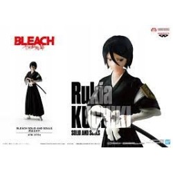 FIGURA BLEACH SOLID AND SOULS RUKIA KUCHIKI 14 cm BANPRESTO