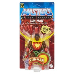 FIGURA MASTER OF UNIVERSE ORIGINS MATTEL (SUN-MAN 14CM)