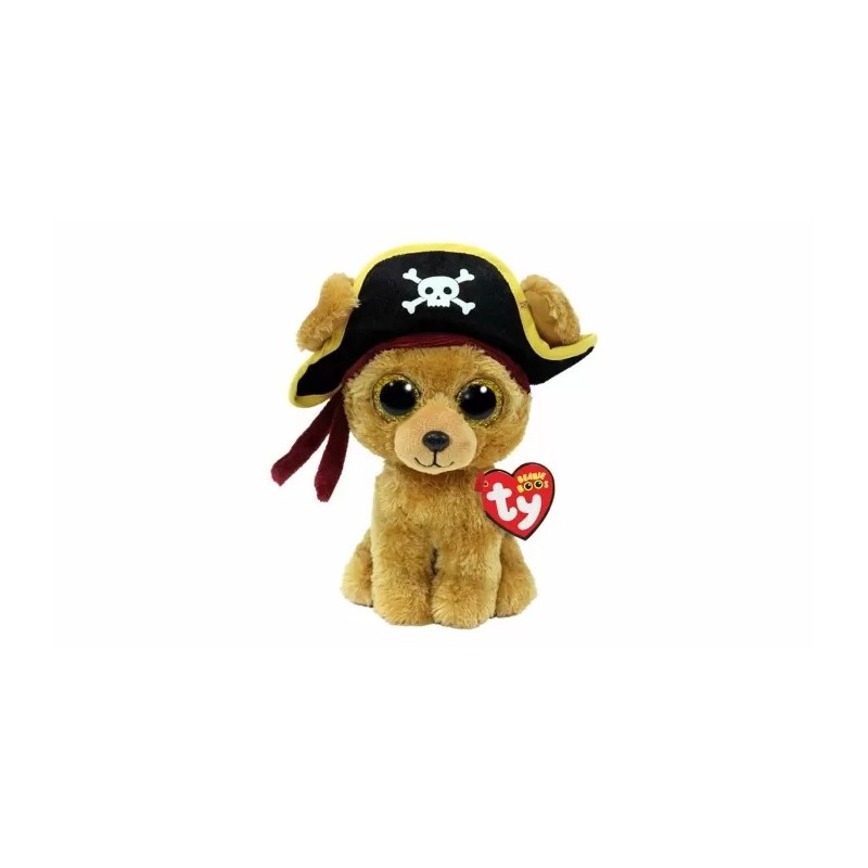 PELUCHE TY PERRO PIRATA (ROWAN)