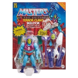 FIGURA MASTER OF UNIVERSE ORIGINS MATTEL (TERROR CLAWS SKELETOR 14CM)