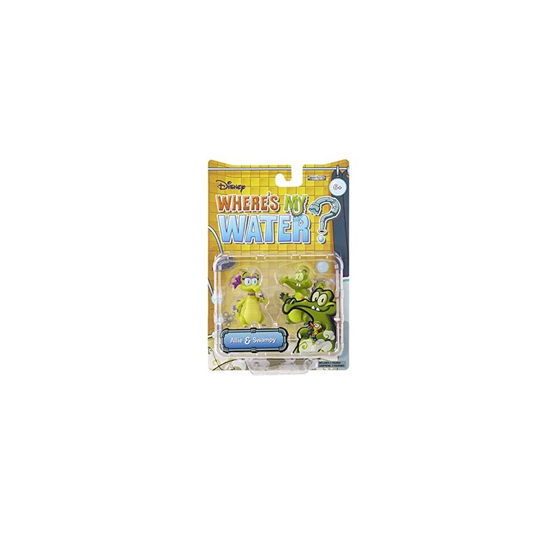 BLISTER 2 FIGURAS WHERE'S MY WATER (ALLIE & SWAMPY)