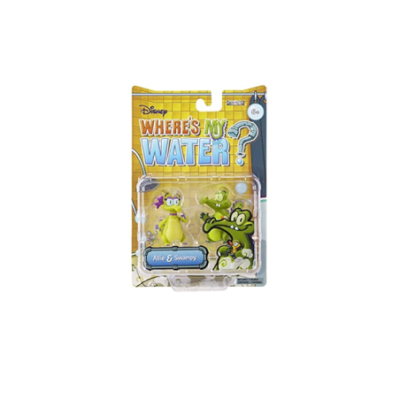 BLISTER 2 FIGURAS WHERE'S MY WATER (ALLIE & SWAMPY)