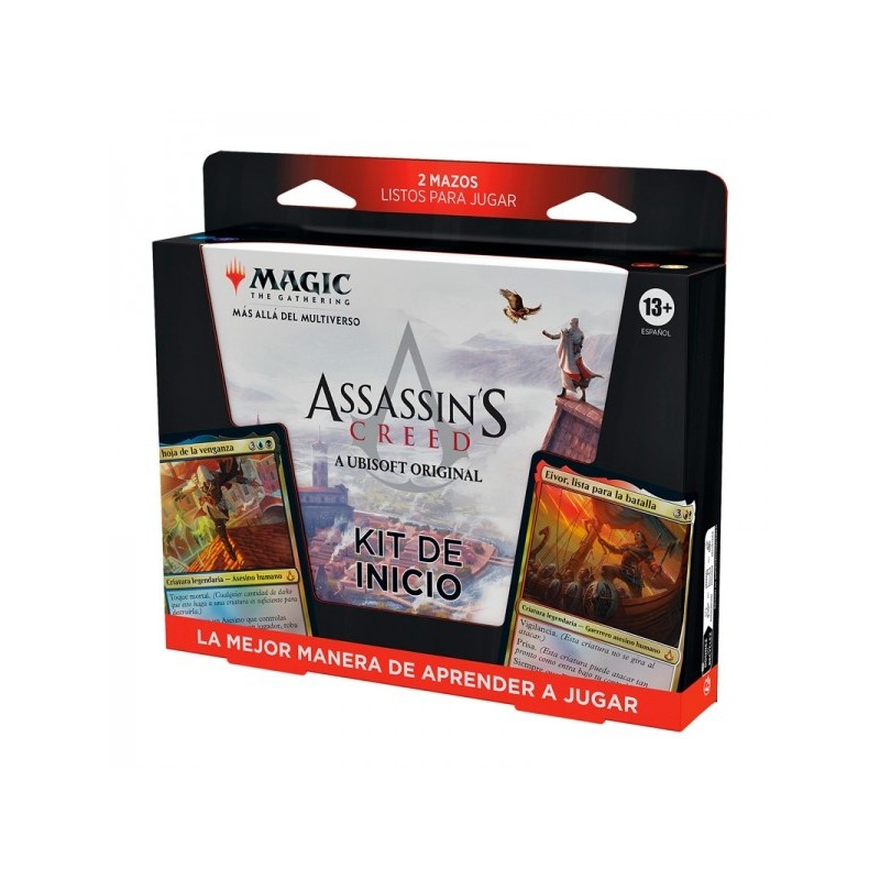 MTG TCG MAGIC THE GATHERING ASSASIN'S CREED KIT DE INICIO Español