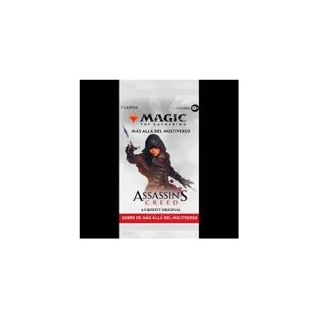 SOBRE CARTAS MTG TCG MAGIC THE GATHERING ASSASIN'S CREED ESPAÑOL