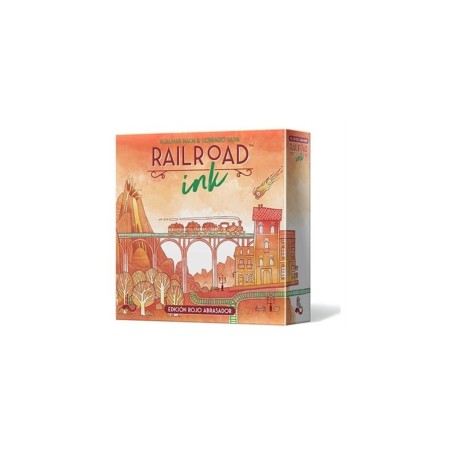 RAILROAD INK EDICION ROJO ABRASADOR