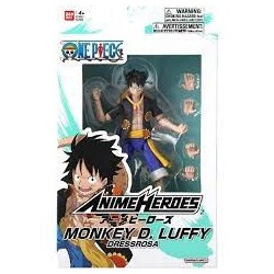 FIGURA ONE PIECE ANIME HEROES (MONKEY D.LUFFY DRESSROSA)