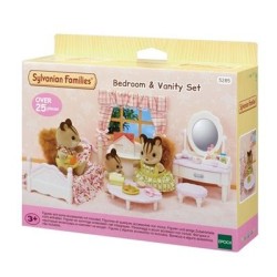 SYLVANIAN FAMILIES BEDROOM & VANITY SET