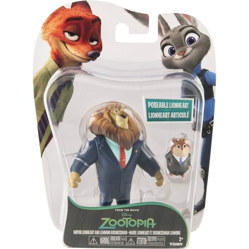 ZOOTROPOLIS FIGURAS ARTICULABLES