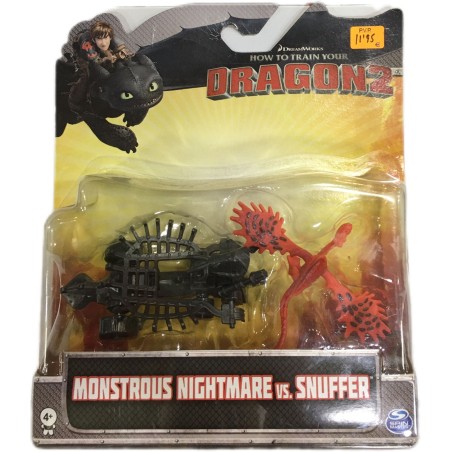 COMO ENTRENAR A TU DRAGON 2 MONSTROUS NIGHTMARE VS SNUFFER