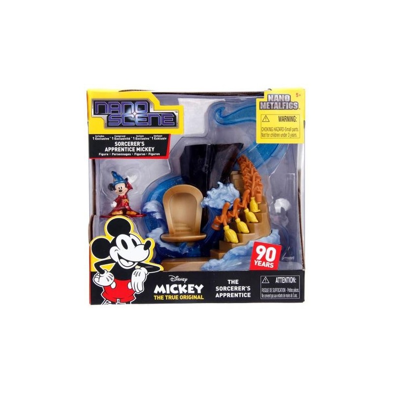 NANO METALFIGS NANOSCENE SORCERRER'S APPRENTICE MICKEY