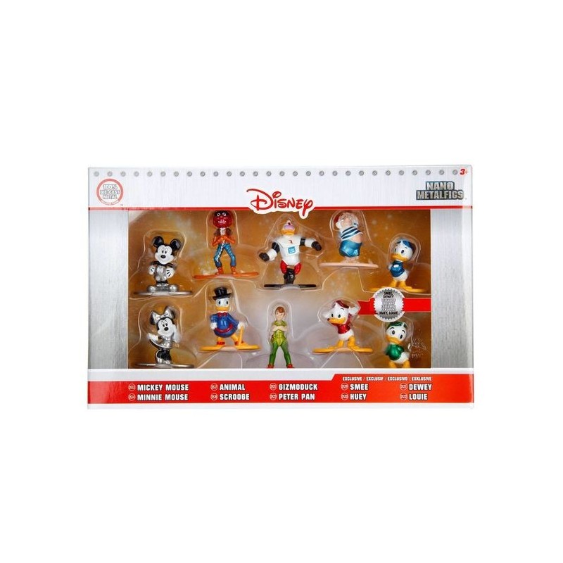 NANO METALFIGS DISNEY PACK 10U.