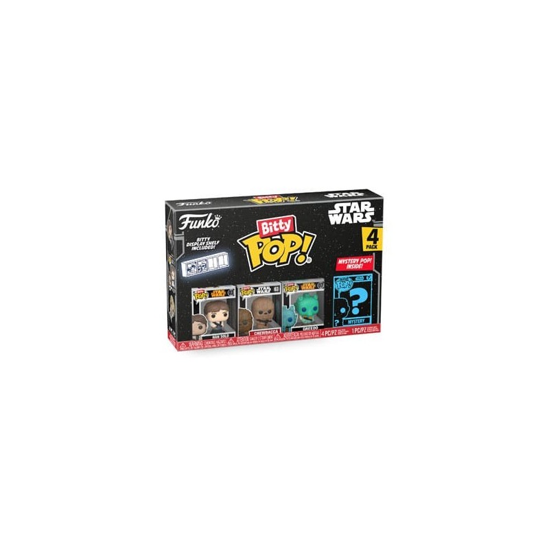 BITTY POP! STAR WARS (4PACK HAN SOLO)
