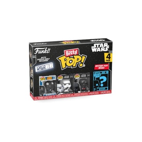 BITTY POP! STAR WARS (4PACK DARTH VADER)