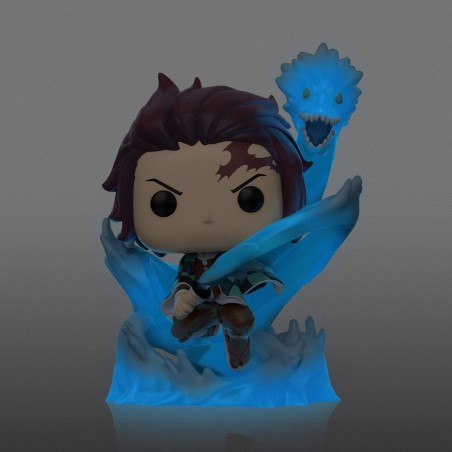 FUNKO POP! DEMON SLAYER (TANJIRO KAMADO WITH DRAGON) GITD 873