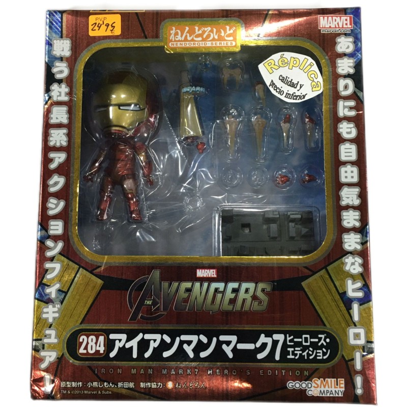 FIGURA MARVEL AVENGERS IRON MAN NENDOROID SERIES