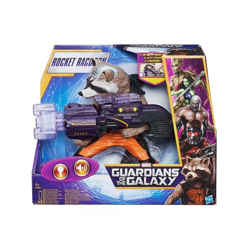 FIGURA MARVEL GUARDIANS OF THE GALAXY ROCKET RACCOON