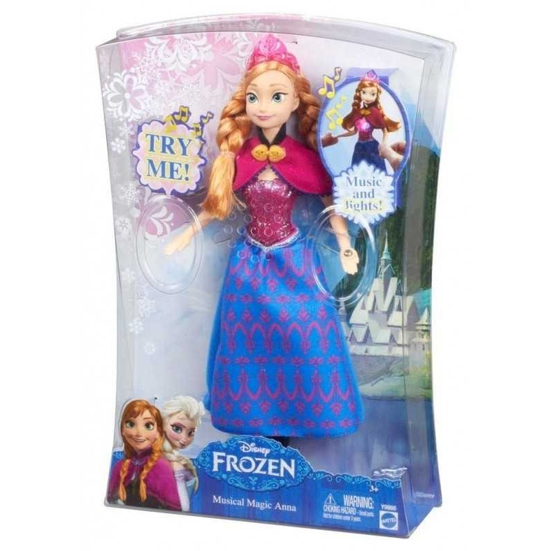 DISNEY FROZEN ANNA MAGIA MUSICAL