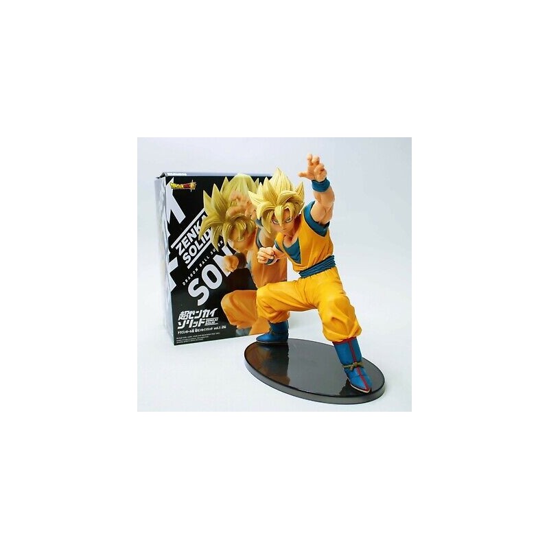FIGURA BANPRESTO DRAGON BALL SUPER SON GOKU ZENKAI SOLID VOL.1