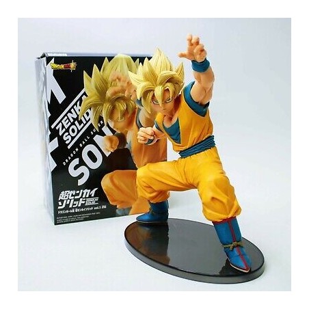 FIGURA BANPRESTO DRAGON BALL SUPER SON GOKU ZENKAI SOLID VOL.1